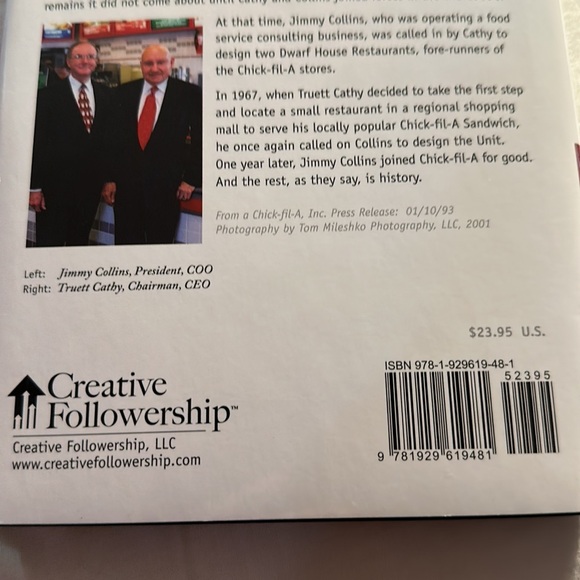 Creative Followership- in the shadow of greatness-Jimmy Collins CEO Chick-fIl-a - Picture 6 of 6